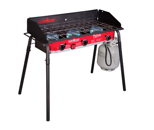 Tahoe 3 Burner Stove with Detachable Legs | Atlas Outdoors Cycle and ...